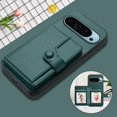 thumbnail image 3 of FOXDOCK Case for Google PIXEL 9 RFID-Blocking Card Holder - Stylish Button Closure Design, 3 of 4