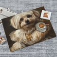 thumbnail image 6 of Bingfone Regal Dog In Royal Attire ,18" x 24"Dish Drying Mat for Kitchen Counter,Ultra Absorbent Microfiber, 6 of 7