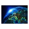 thumbnail image 2 of Tiptophomedecor Space Wallpaper Wall Mural - The Blue Planet, 2 of 3
