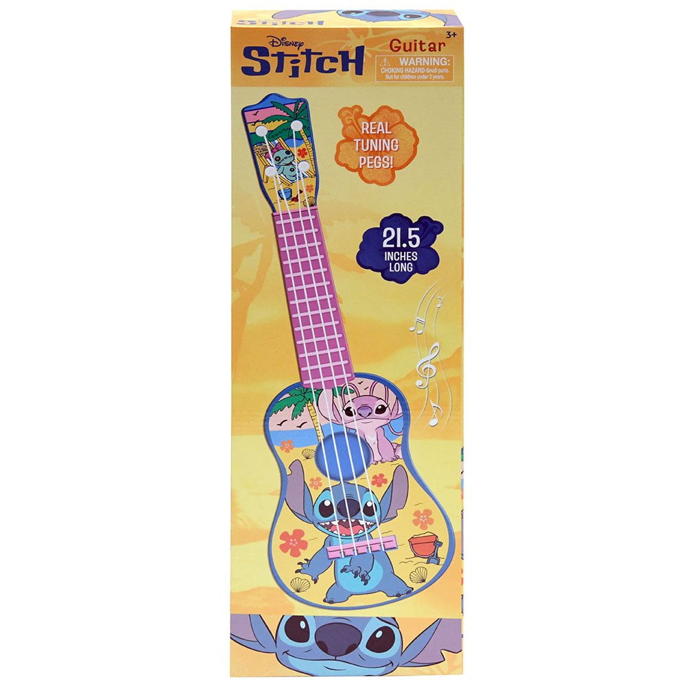 Disney Mickey Mouse Mini Guitar - Blue Plastic Body