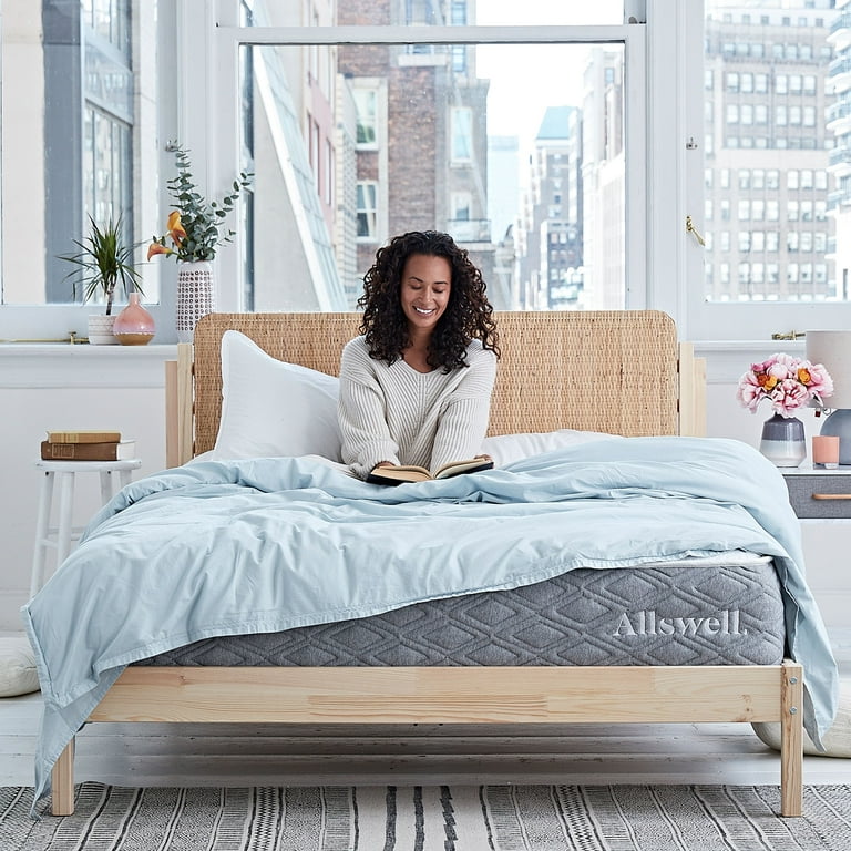 The Allswell Luxe Hybrid 12 Inch Bed In A Box Hybrid Mattress ppgbbe