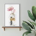 thumbnail image 4 of wall26 Framed Canvas Wall Art A Bouquet of Pink Tulips Flower in a Glass Botanical Plants Watercolor Abstract Modern Relax/Calm Pastel for Living Room, Bedroom, Office - 24x36 inches, 4 of 4