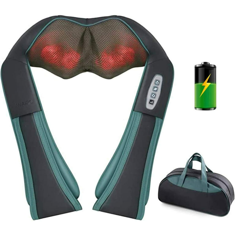 Cordless Neck And Back Massager With Inflatable - Temu