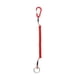 thumbnail image 2 of Llavero retráctil seguro en espiral, accesorios, cordones de pesca con mosquetón para aparejos de navegación, llaves al aire libre, Kayak rojo, 2 of 9