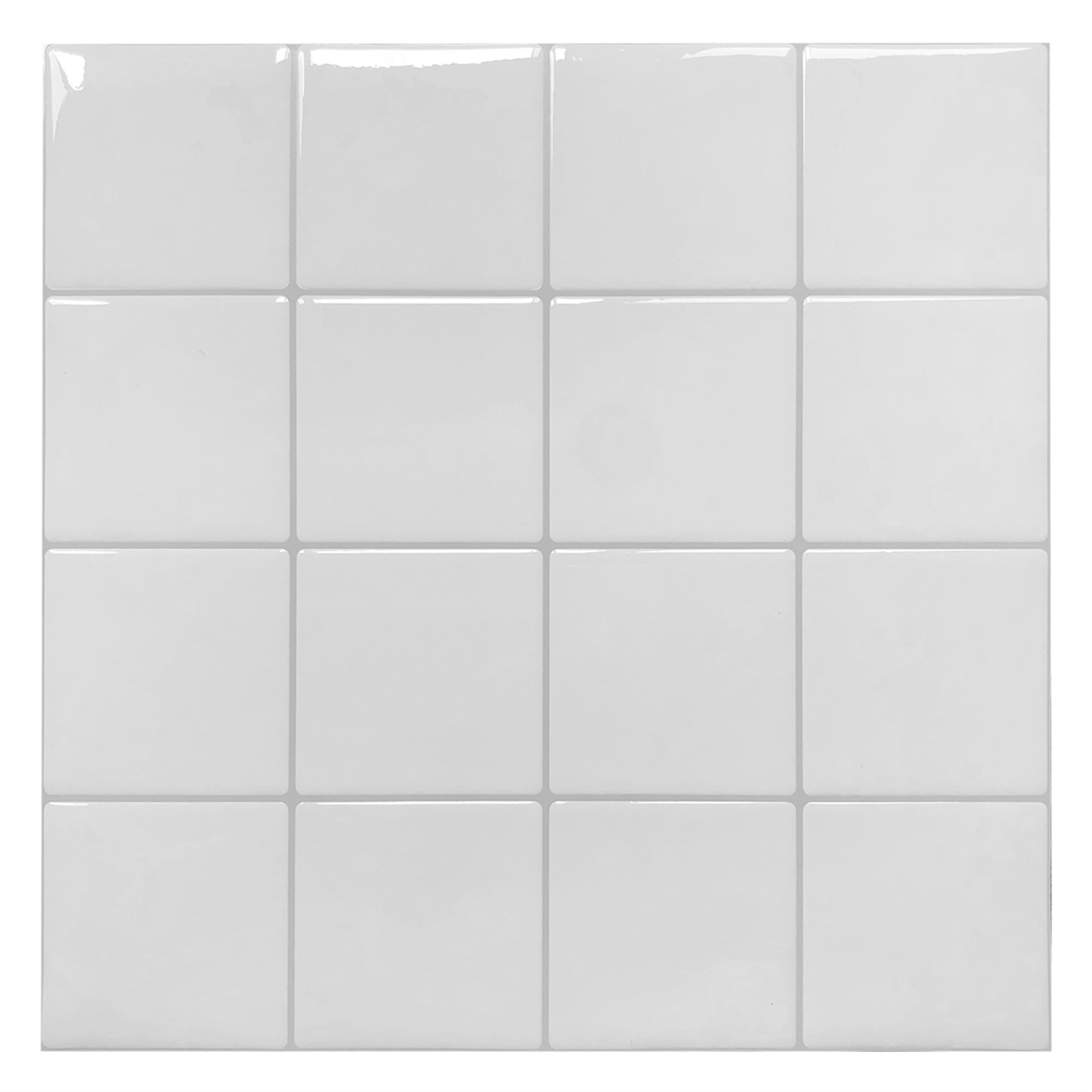 White square peel and stick tiles discount