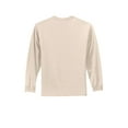 thumbnail image 6 of Port & Company Tall Long Sleeve Essential Tee-4XLT (Natural), 6 of 6