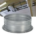 thumbnail image 4 of 6 inch Duct Connector Flange Metal Straight Pipe Exhaust Hose Flange, 4 of 7