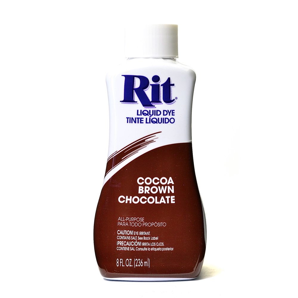 Dyes cocoa brown, liquid, 8 oz. bottle (pack of 4)