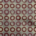 thumbnail image 1 of oneOone Viscose Chiffon Brown Fabric Circle Craft Projects Decor Fabric Printed By The Yard 42 Inch Wide, 1 of 4