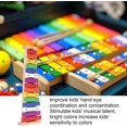 thumbnail image 2 of shiyou-Xylophone Musical Instrument Toy, 15 Notes Colorful Educational Glockenspiel With 2 Mallets for Kids, 2 of 4