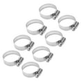 thumbnail image 3 of LAFGUR Hose Pipe Clips,20Pcs Hose Pipe Clips Clamp Inner Slot Outer Hex 304 Stainless Steel Fastener Hardware,Pipe Clips, 3 of 8