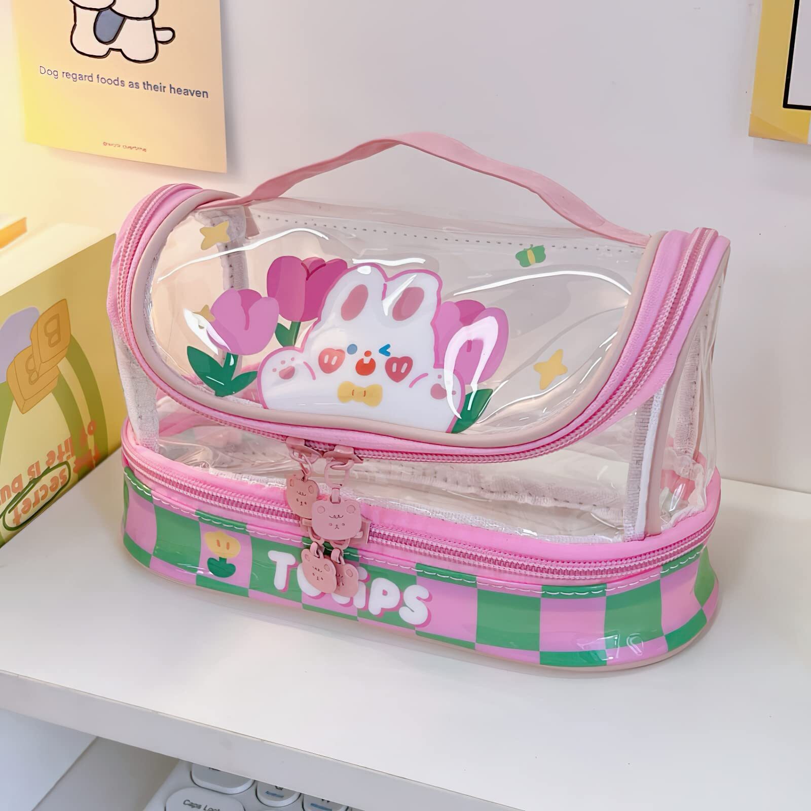 Wholesale Large Capacity Aesthetic Cute Pink Pencil Case With Zipper Kawaii  Stationery Pouch For Students And School Supplies HKD230902 From  Flying_king18, $6.9