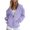Light Purple, variant on Womens Zip Up Hoodies Oversized Sweatshirts Fall Fashion Outfits Sweaters Casual Jackets 2024 Winter Clothes
