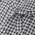 thumbnail image 6 of Amazhiyu Women's Cotton Gauze Lightweight Summer Plaid Kimono Bath Robe Pockets, 6 of 11