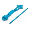 thumbnail image 1 of ZheElen Central Drive Shaft 1/14 Crawler Remote Control Model Second Floor Board Upgrade Spare Parts Modification Repair Accessories Blue, 1 of 6