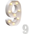 thumbnail image 1 of Letra y Número con Luz LED Bluelander "9", 1 of 4