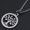 Silver, variant on Stainless Steel Gold Cable Ring Tree 17.7 Pendant Necklace 1.5mm Lobster Clasp P46