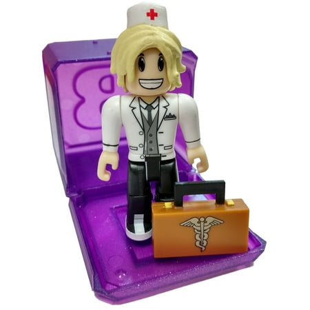 Celebrity Collection Series 3 Roblox High School Nurse Mini Figure With Cube And Online Code No Packaging - 