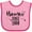 Pink and Red, variant on Inktastic Hawaii Since 1959 Boys or Girls Baby Bib