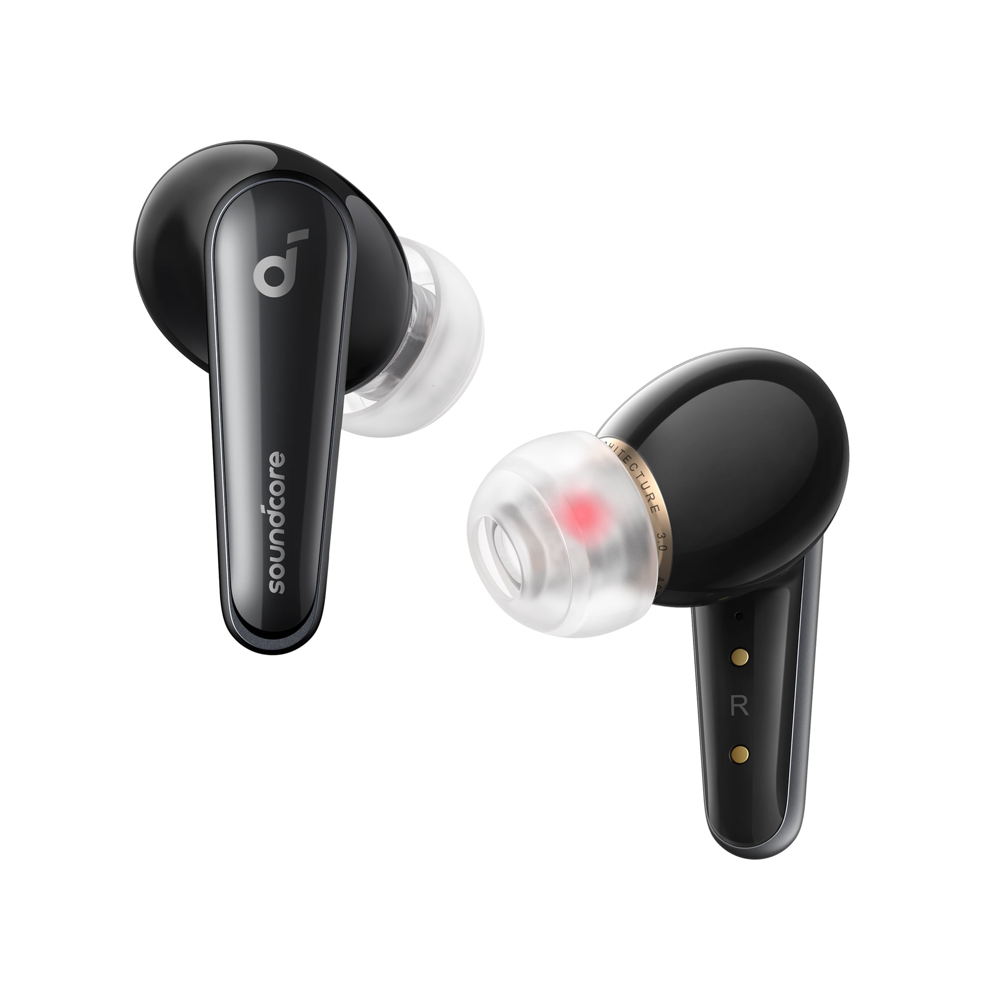 soundcore by Anker- Liberty 4 SE Earbuds True Wireless ACAA Headphones IPX4 Spatial Audio Heart Rate Tracker Black A3953ZA1