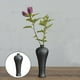 thumbnail image 4 of Florero decorativo BLESIY de cerámica negro Estilo B, 4 of 8