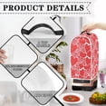 thumbnail image 4 of HELLHERO Spill-Proof Kitchen Blender Dust Covers with Univesal Hand Strap 15.94"H x 9.45"L x 7.28"W, Heart, 4 of 6