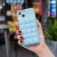 thumbnail image 3 of SaniMore for iPhone 14 Plus (6.7" 2022) Case, Flip PU Leather Diamond-Shaped with Built-in Card Slots, Kickstand and Shockproof Anti-drop Phone Case for iPhone 14 Plus Wallet Shell, Blue, 3 of 8