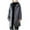 Gray, variant on Boys Kids' Hooded Wool-blend Trench Coat Button Down Mid-length Jacket Winter Casual Warm Long Sleeve Outerwear 2-15Y