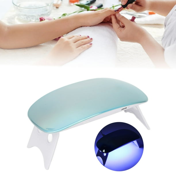 Lámpara De Uñas, 6W Luz De Uñas De Mano 6 Chips De Luz Para Manicura Para El Hogar