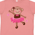 thumbnail image 4 of Inktastic Ballerina Dance Monkey Girls Toddler T-Shirt, 4 of 5