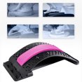 thumbnail image 2 of Vogacara Masajeador de espalda Fitness Relajación Camilla Estiramiento Presión Aliviar Viaje Plástico Columna vertebral Soporte Tipo 2 Púrpura masajeadores Tipo 2 Rosa Vogacara CE011707-06, 2 of 6