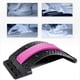 thumbnail image 2 of Vogacara Masajeador de espalda Fitness Relajación Camilla Estiramiento Presión Aliviar Viaje Plástico Columna vertebral Soporte Tipo 2 Púrpura masajeadores Tipo 2 Rosa Vogacara CE011707-06, 2 of 6