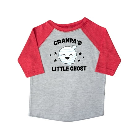 

Inktastic Cute Granpa s Little Ghost with Stars Gift Toddler Toddler Girl T-Shirt