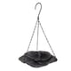 thumbnail image 3 of Comedero para pájaros colgante, decoración de jardín, Baño de aves, decoración de flores, contenedor alimentador de pájaros de Metal resistente para b Negro, 3 of 8
