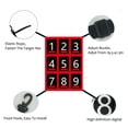 thumbnail image 3 of 19.29 * 27.56in Clear Numbered Strike Zone,Adjustable and Durable Pitching Net with Strike Zone for Baseball&Softball Net,Applicable for Various Age Pitching Training, 3 of 5