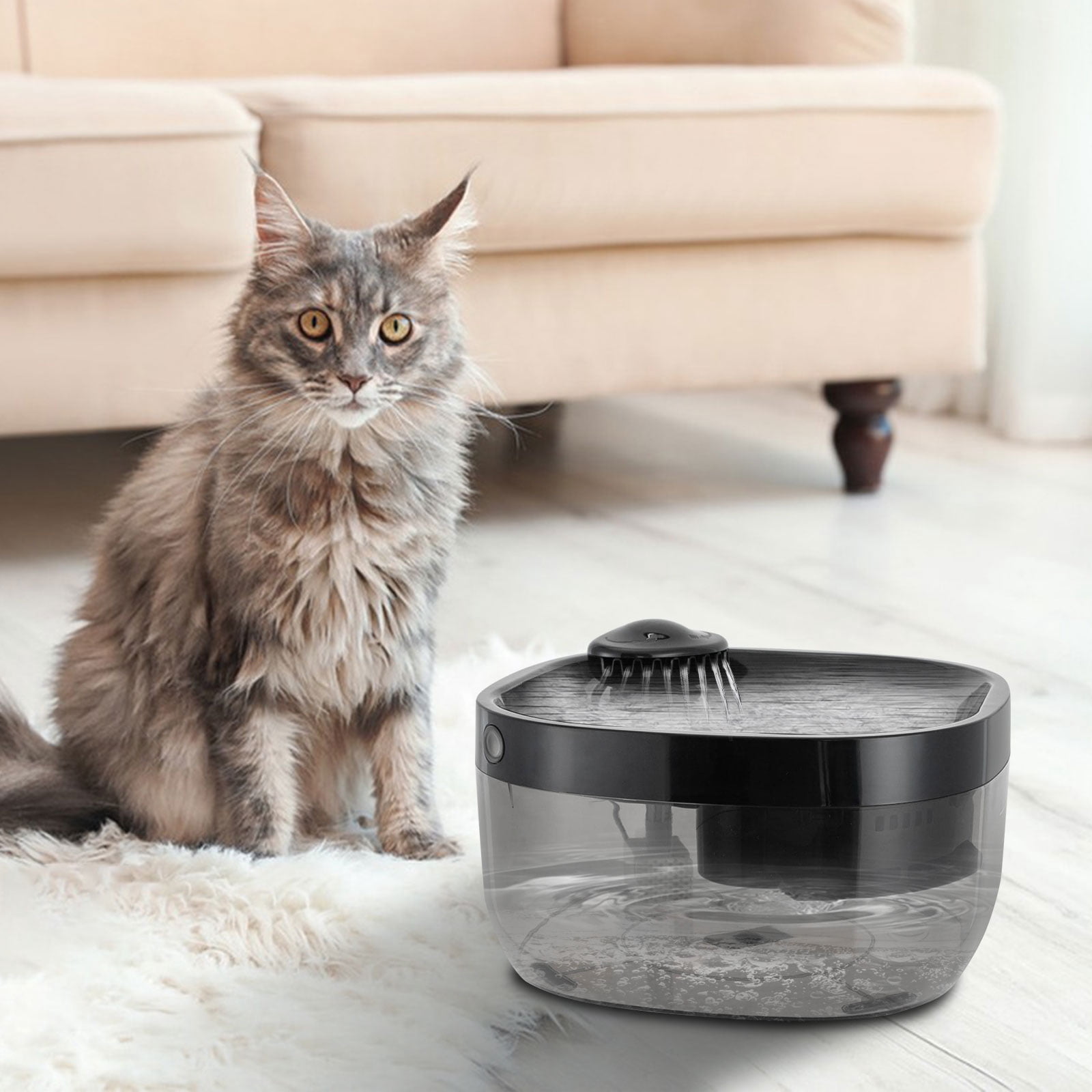 1 PCS 32*30*18cm/12.59*11.81*7.08in Cat Water Fountain, Pet Water Fountain, Cat Drinking Fountain
