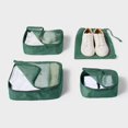 thumbnail image 2 of 4-Piece Packing Cube Set, Recycled Polyester Travel Organizers for Luggage & Suitcase Storage, 2 of 3