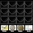 thumbnail image 2 of 150Pcs Single Pocket Coin Flip Coin Sleeves Holders Clear PVC Coin Protectors Plastic Coin Holders (, 2 of 5