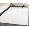 thumbnail image 1 of Safavieh Florence Shag 5' X 8' Handmade Polyester Rug in White, 1 of 2
