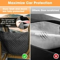 thumbnail image 3 of 3-in-1 Dog Car Seat Cover, Car Seat for Dogs, FurLove 100% Waterproof Scratchproof Dog Hammock, Durable Nonslip Dog Seat Cover with Side Flaps, Pets Dog Back Seat Cover Protector for Trucks, 3 of 8