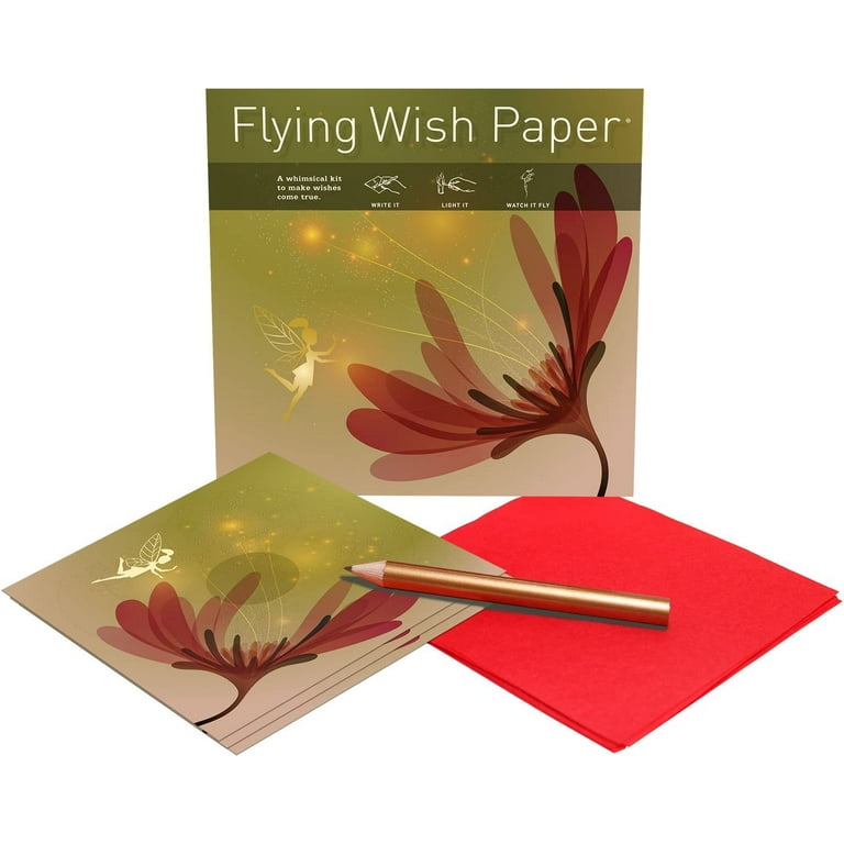 Flying Wish Paper, Koi Pond Combo Pack, it Fly, 2 x Mini Kits - 5 x 5  Each