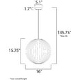 thumbnail image 2 of Maxim Lighting - Pinn - 5 Light Bath Vanity-8.25 Inches Tall and 39 Inches, 2 of 5