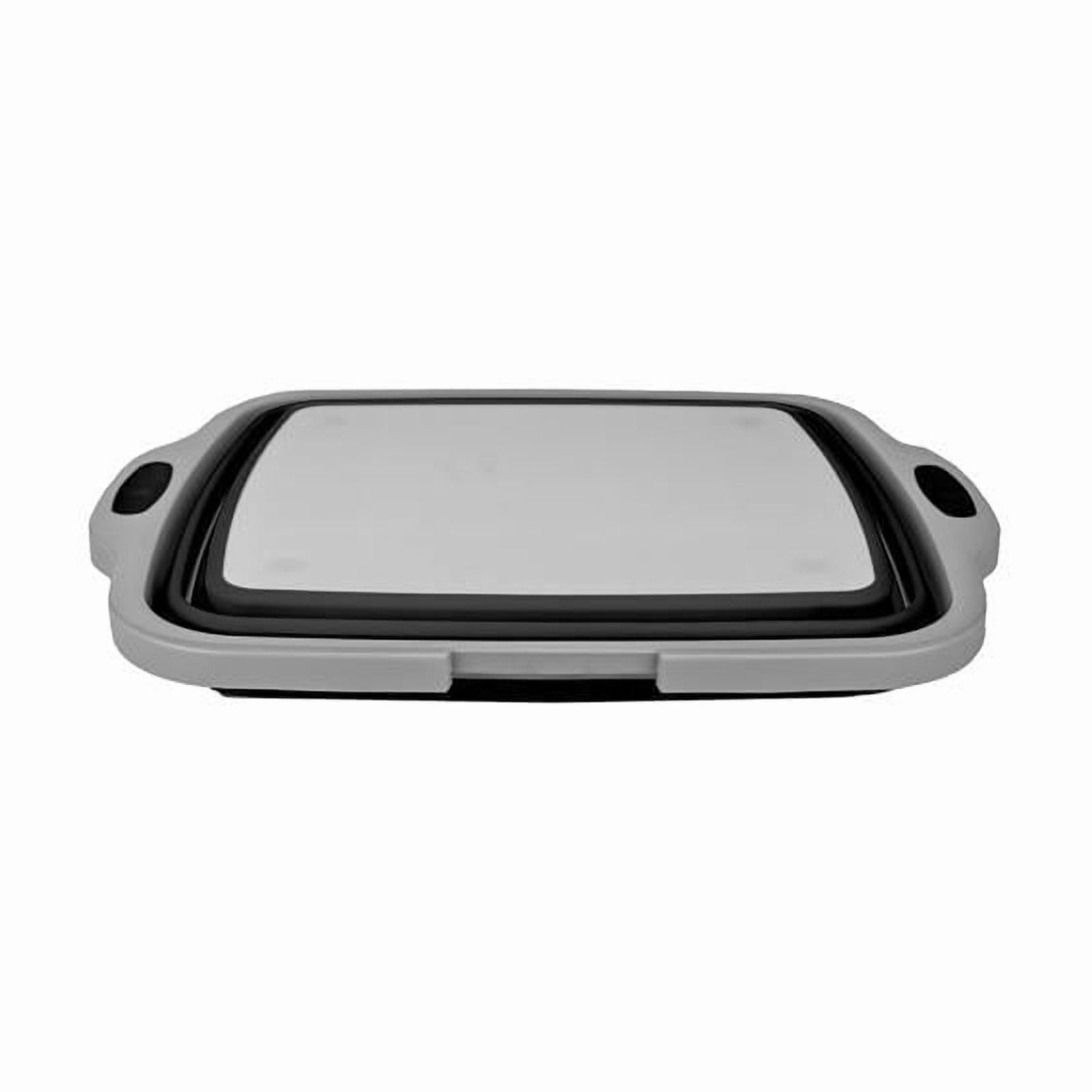 Drip EZ Collapsible BBQ Prep Tub - Cutting Board, Locking Lid - 1 XL, Black — Garden & Landscape Use, Standard Connection