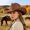 Coffee, variant on Western Cowboy Hat Classic Fashion Jazz Design for Outdoor Sun Coffee One Size