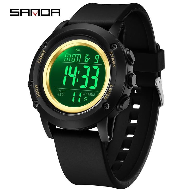 Explojoy Unisex Digital Sports Watch – Multifunction Display & Water Resistance