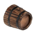 thumbnail image 6 of Barrels Planter Bucket Round Garden Planter Flower Pots for Indoor Outdoor Container Box Farmhouses Home Decorations, 6 of 8