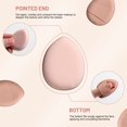 thumbnail image 3 of Travel Makeup Brush Set Small Portable With LED mirror and 14 pcs Makeup Brushes For Women Beauty Makeup Kit And Storage Box, 3 of 5