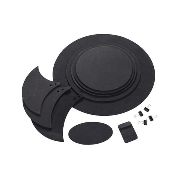 Almohadilla silenciosa para tambor CUTICAT 10 Uds Almohadillas amortiguadoras de silencio
