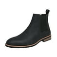 thumbnail image 6 of Dakaela Western Cowboy Boots for Men Retro Casual Chelsea Ankle Booties Mens Slip on Dress Oxfords, 6 of 7