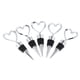thumbnail image 1 of Tapones Decorativos para Bote de Bebidas Macarena 5 Piezas en Forma de Corazón, 1 of 8
